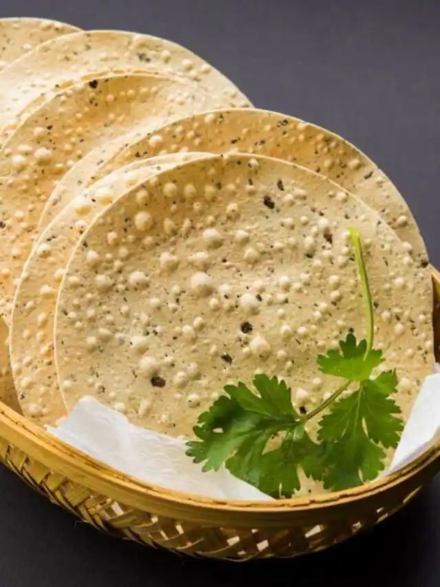 Roasted Papad